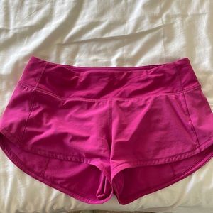Lululemon Pink Shorts
